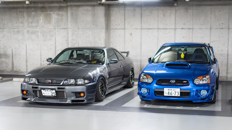 R33 GT-R & WRX STI